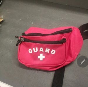 Life Guard Red Waist Bag